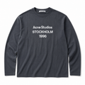 Acne Studios Stockholm 1996 Men’s Long Sleeve Shirt – Gray – Size M – New