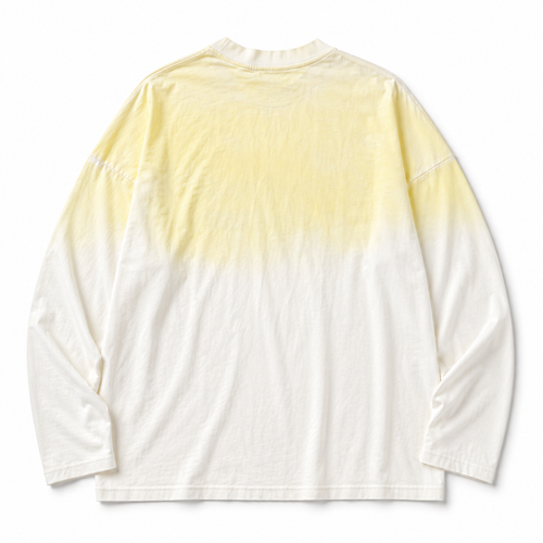 Acne Studios Stockholm 1996 Long Sleeve Shirt – White & Yellow – Size M – New