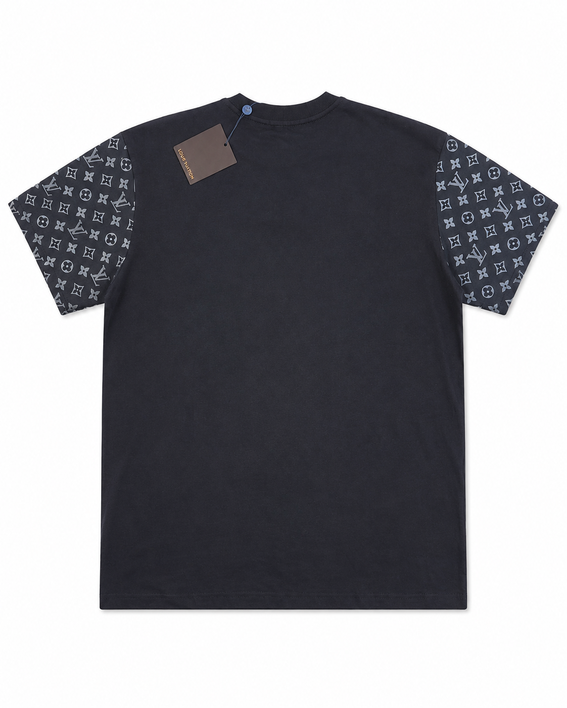 Louis Vuitton Men’s Monogram Sleeve T-Shirt – Black – Size L – New With Tags