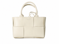 Bottega Veneta Arco Tote Bag White Leather – Excellent Condition