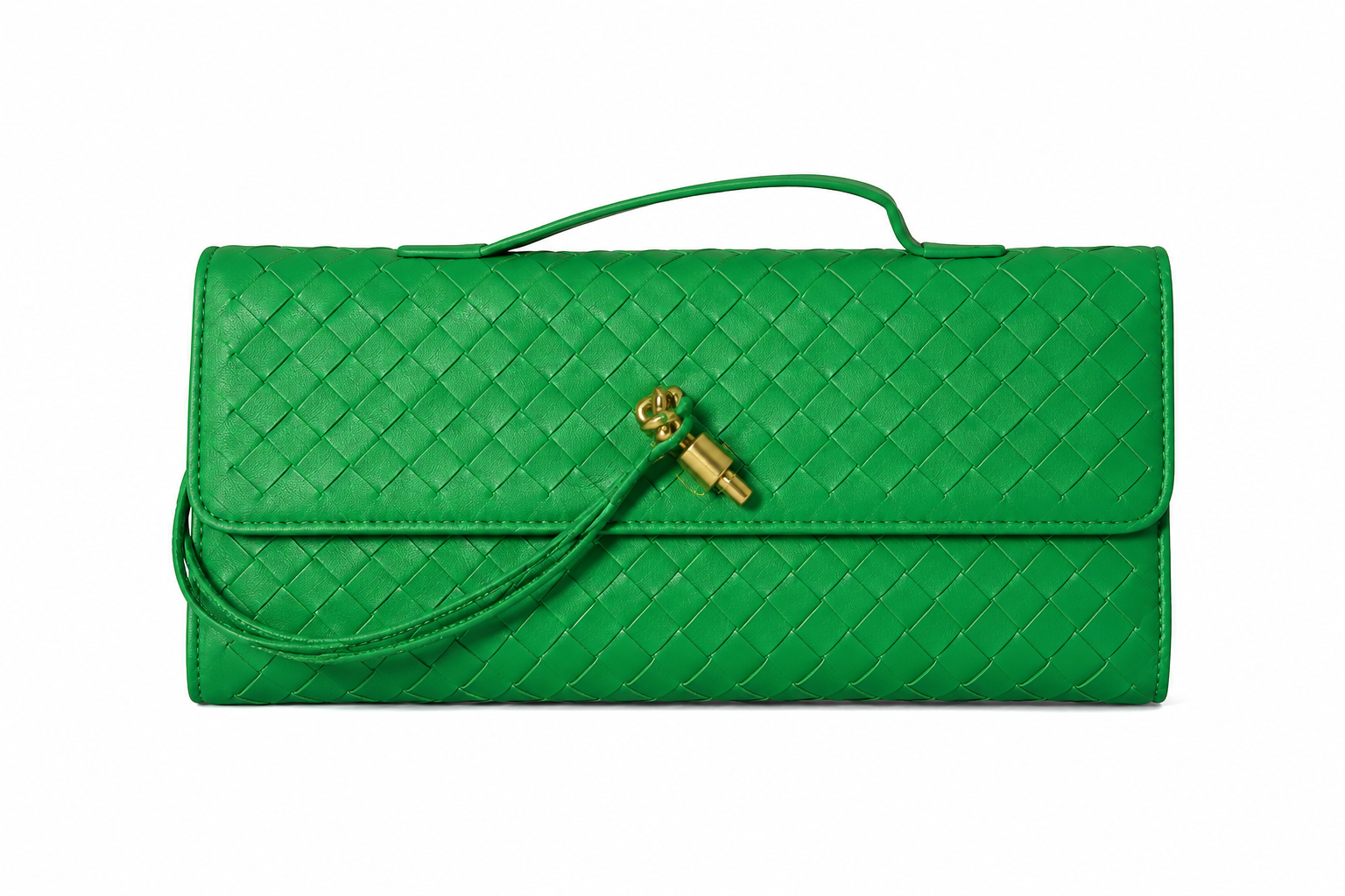 Bottega Veneta Intrecciato Leather Clutch Bag | Pre-Owned | Excellent Condition | Multiple Colors