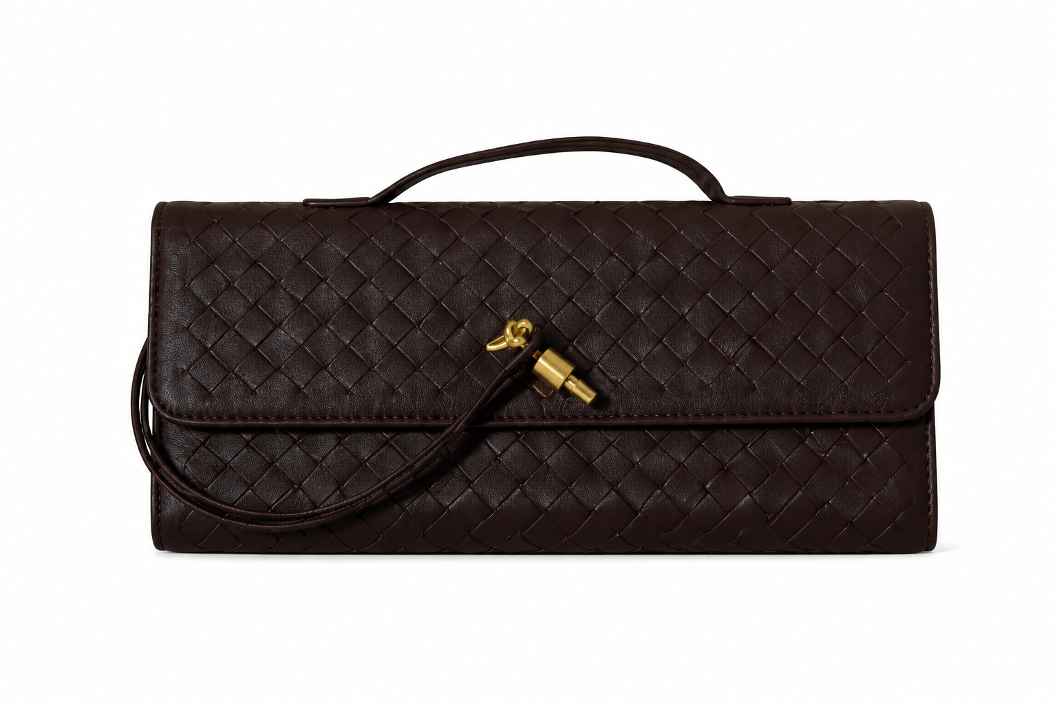 Bottega Veneta Intrecciato Leather Clutch Bag | Pre-Owned | Excellent Condition | Multiple Colors