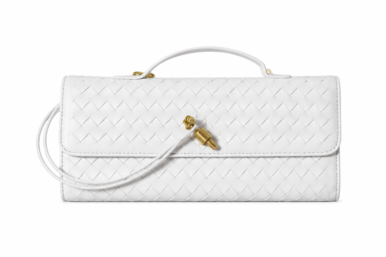 Bottega Veneta Intrecciato Leather Clutch Bag | Pre-Owned | Excellent Condition | Multiple Colors
