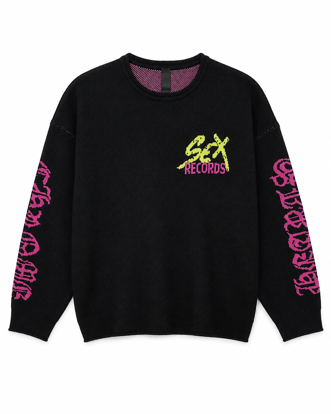 Chrome Hearts x Sex Records Black Knit Sweater – Brand New with Tags