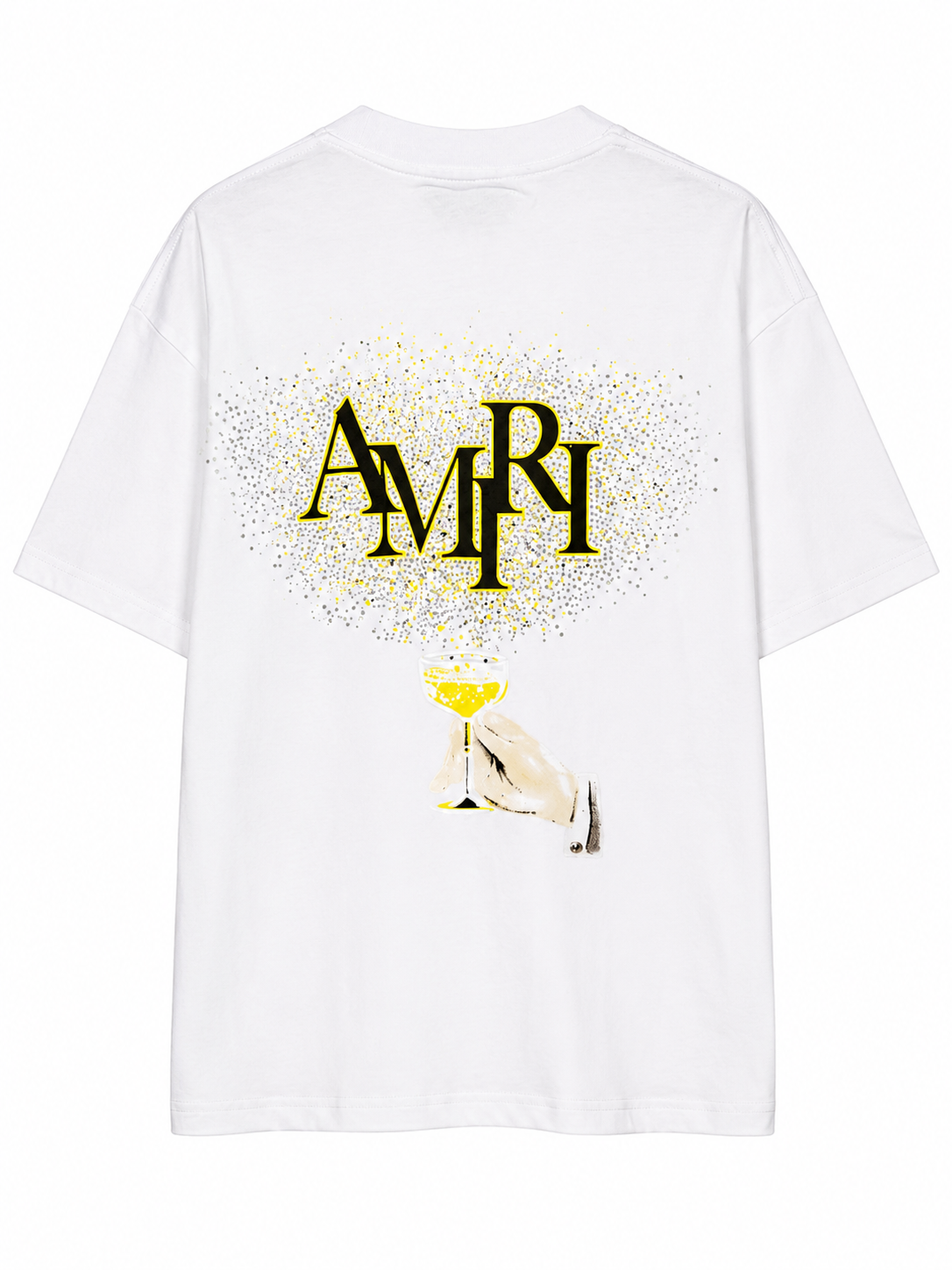Amiri White Logo Graphic T-Shirt – Brand New with Tags  – 100% Authentic