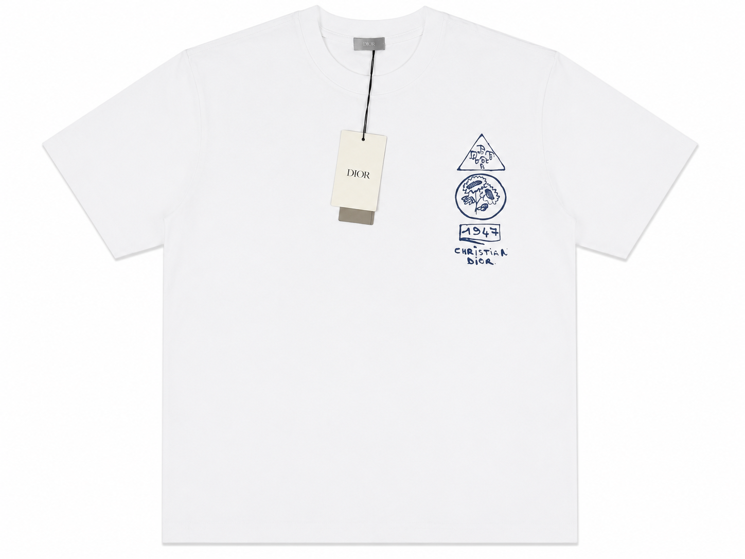 Christian Dior 1947 Graphic T-Shirt White – Brand New with Tags – Authentic